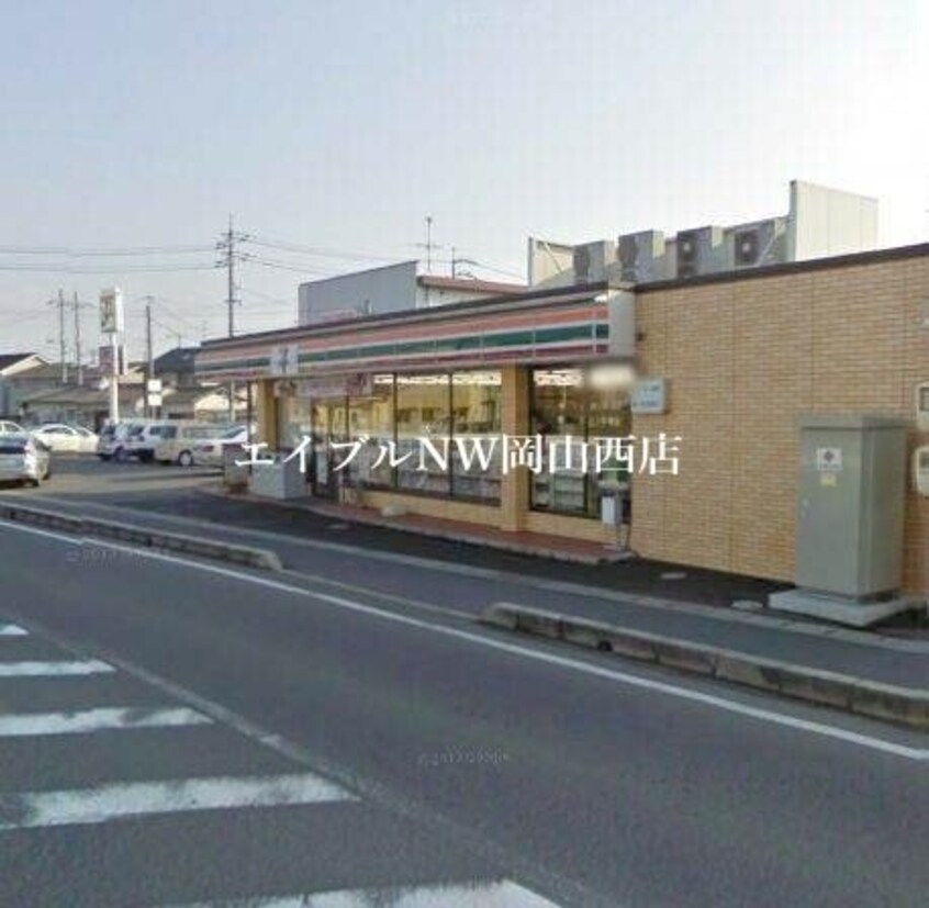 セブンイレブン岡山浦安本町北店(コンビニ)まで582m エストガーデン