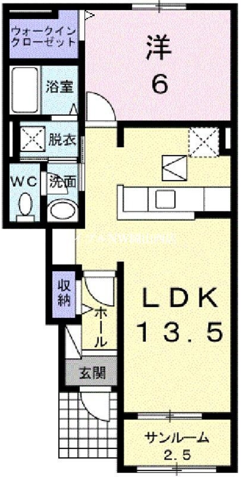 間取図 コンフォータス