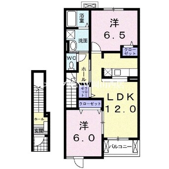 間取図 パレス神道山