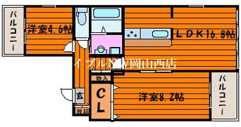 間取図 中山下壱番館