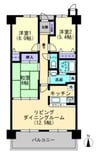 アルファステイツ西市ツインズⅠ 3LDKの間取り