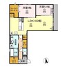 イルクオーレ 2LDKの間取り