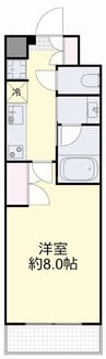 大供Ａマンション 1Kの間取り