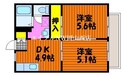 フレグランス９６の間取図