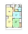 ステイ1伊福町 3DKの間取り