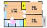 コーポヨシダ 2LDKの間取り