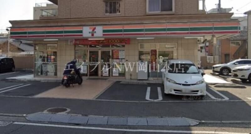 セブンイレブン岡山岡町店(コンビニ)まで125m キアーズⅢ