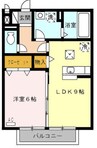 spica 1LDKの間取り