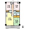 パークサイドＨＩＲＡＴＡ 3LDKの間取り