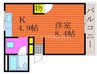 マルベリーハイツ 1Kの間取り