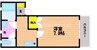 パールハイツ 1Kの間取り