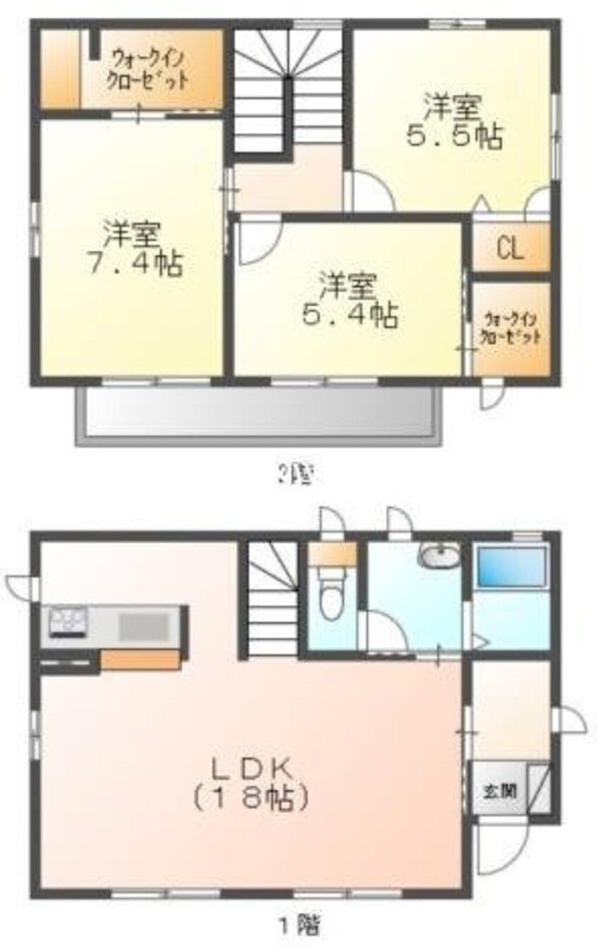 間取図 大供本町戸建