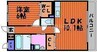 Ambition 1LDKの間取り