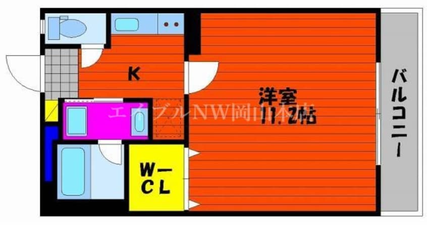 間取図 ピアグロリア奥田