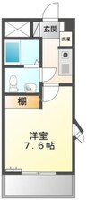 ウエストビレッジ３４１ 1Kの間取り