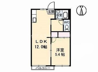 間取図 パークハイツ　Ａ棟