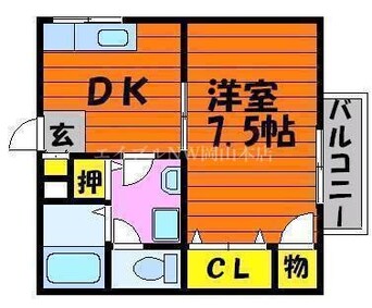 間取図 グリーンロード