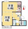 キャトルセゾン 2Kの間取り