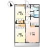 ＢＬＵＥ　ＴＥＲＲＡ 2LDKの間取り