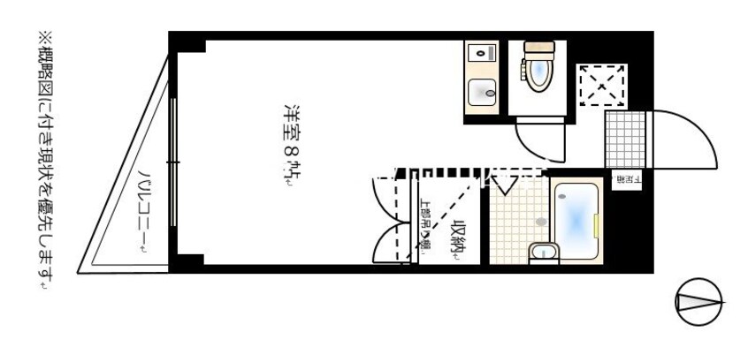 間取図 コゼット西古松