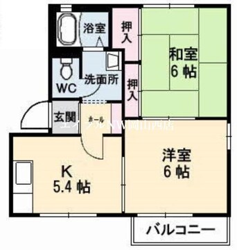 間取図 マーガレットハイツ