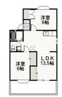 ファミーユ・ビボ　Ｄの間取図