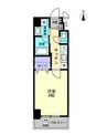 アルファレガロ南中央町 1Kの間取り