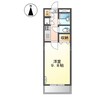 エトワールハイツ 1Kの間取り
