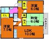 ルピナス21 3LDKの間取り