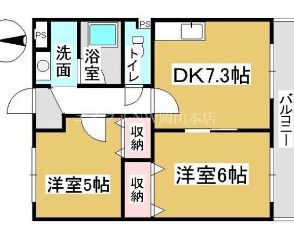 間取り図 オルセーメゾン　E