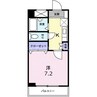 湯浅ビル 1Kの間取り