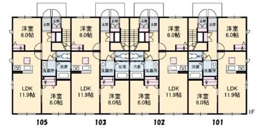 間取図 ラ・ヴィータ尾上