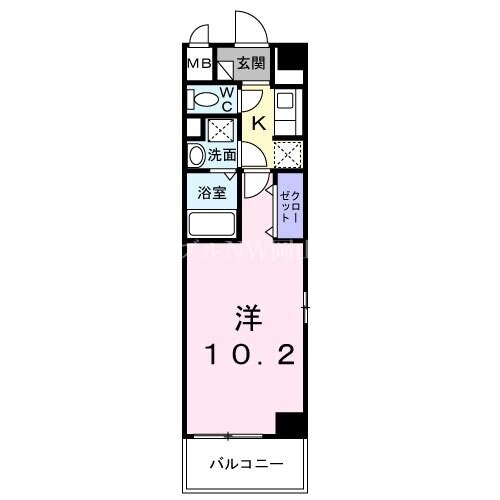 間取り図 シティー柳町