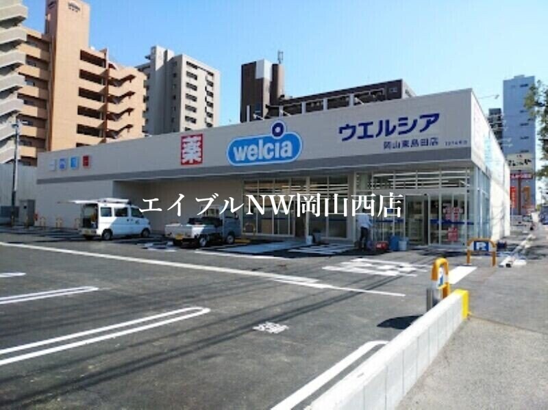 ウエルシア岡山東島田店(ドラッグストア)まで253m シャーメゾン東島田