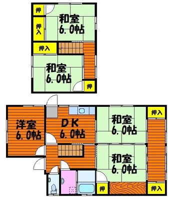 間取図 三手戸建