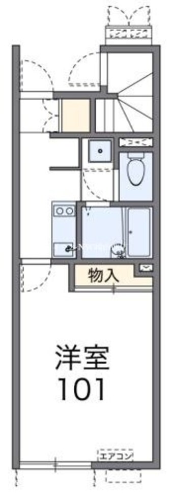 間取図 レオネクストガルデン青江