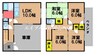 今借家　８号 4LDKの間取り