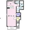 ｏＡｚｏ　Ｂ棟 1Rの間取り