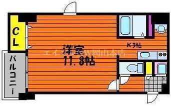 間取図 カーサ・フィオーレ表町