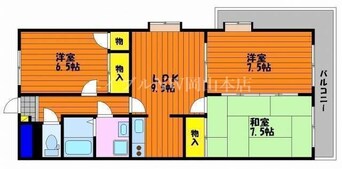 間取図 レジデンス山地