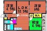 ピュア田中 3LDKの間取り