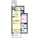 ラ・ベルコリーヌBの間取図