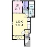 ｓｕｎｌｉｔ　ｈｏｕｓｅ 1LDKの間取り
