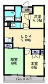 ふぁみーゆ旭川 3LDKの間取り