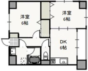 間取図 ウッドコート医大南