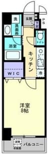 アルファレガロ南中央町 1Kの間取り