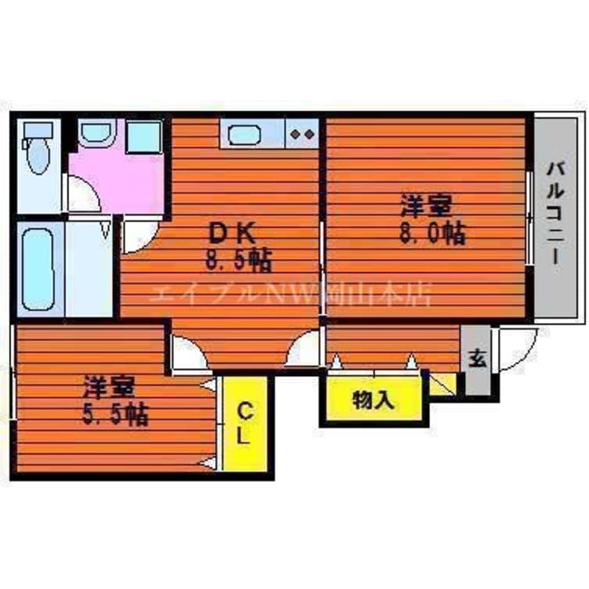 間取図 ロッコレジデンス