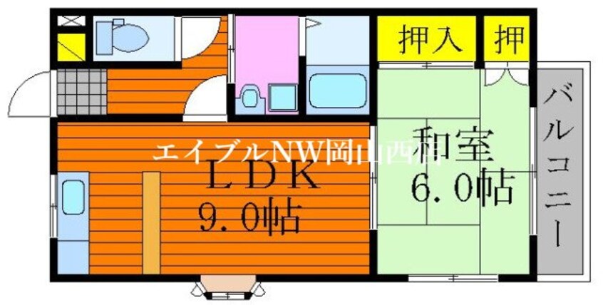 間取図 ハピネス21