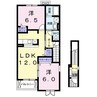 アルバーダ・ＫⅢ 2LDKの間取り