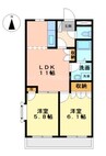 フェアリー芳明 2LDKの間取り